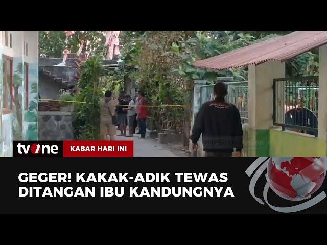 Kakak Beradik Tewas Dibunuh Ibu Kandung di Kediri | Kabar Hari Ini tvOne