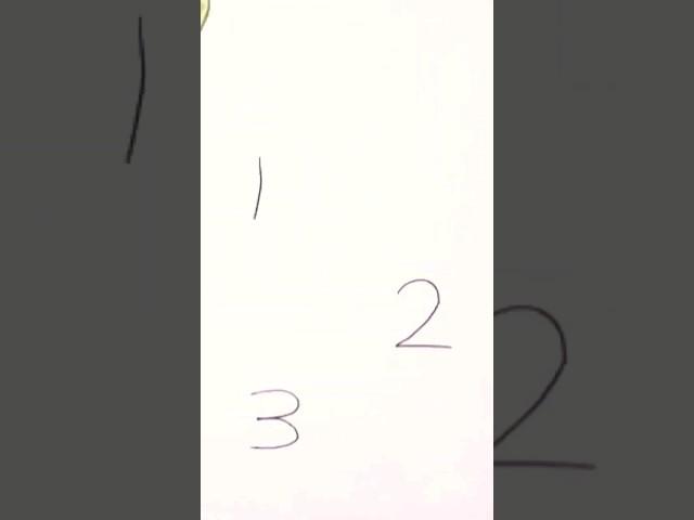 How to draw vegetables from number| easy number drawing| #shorts #viral