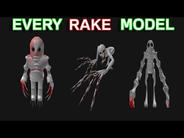 Analyzing ALL RAKE MODELS from the Rake (By RVVZ) | RoyalHunterRBX