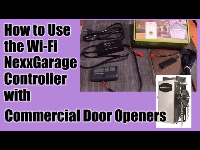 Smart WiFi Controller ● Hack for Liftmaster Commercial Door Openers   MJ5011U