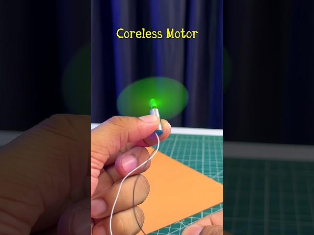 Dc Motor Experiment | Whats inside Coreless Dc motor #shorts #dcmotor #shortsindia
