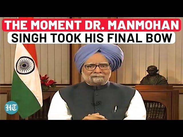 The Last Time Dr. Manmohan Singh Addressed the Nation As Prime Minister: A Legacy in His Final Words