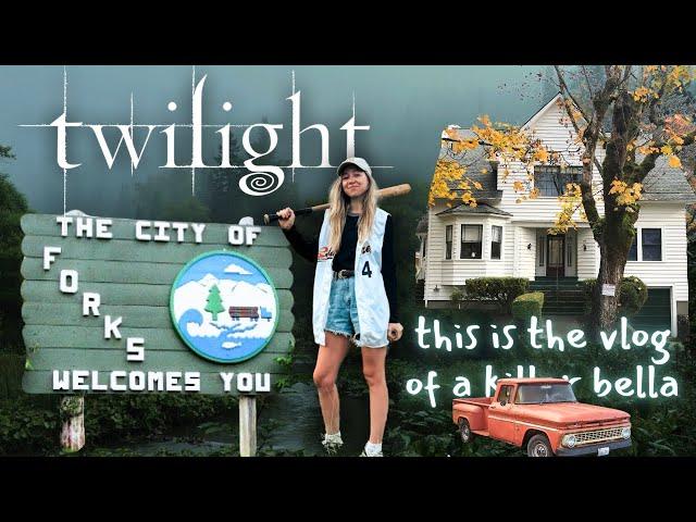 VISITING TWILIGHT MOVIE LOCATIONS ️ Forks Washington vlog