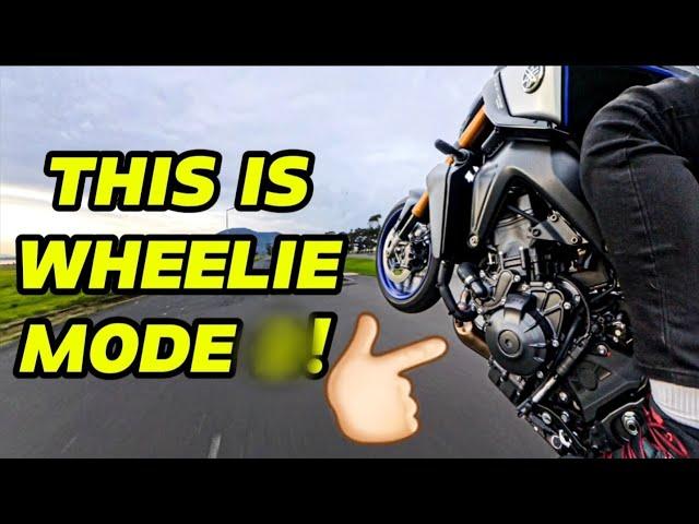 How well does wheelie (LIF) Control work on the 2024 MT-09SP?