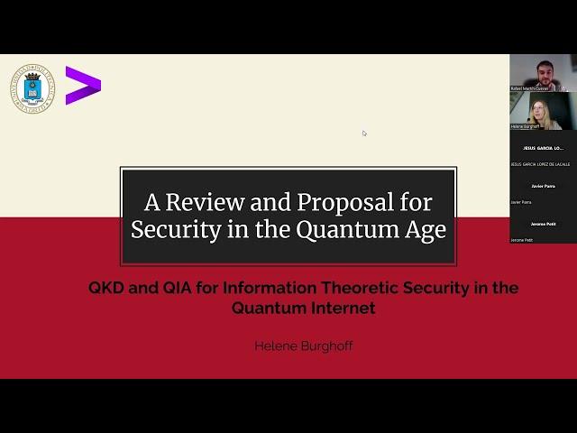 A Review and Proposal for Security in the Quantum Age [QCT21/22, Seminar #1]