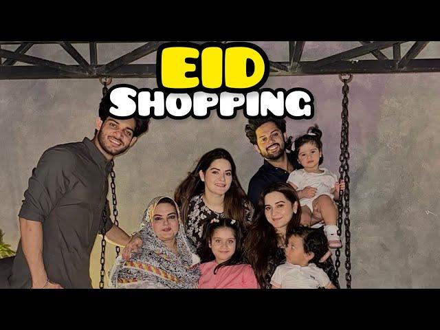 Eid shopping done with family  | Subne shopping ki |  itna fun kia subne 