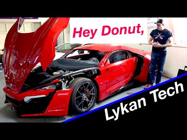 Genius Garage Lykan Hypersport tech review and DONUT MEDIA invitation