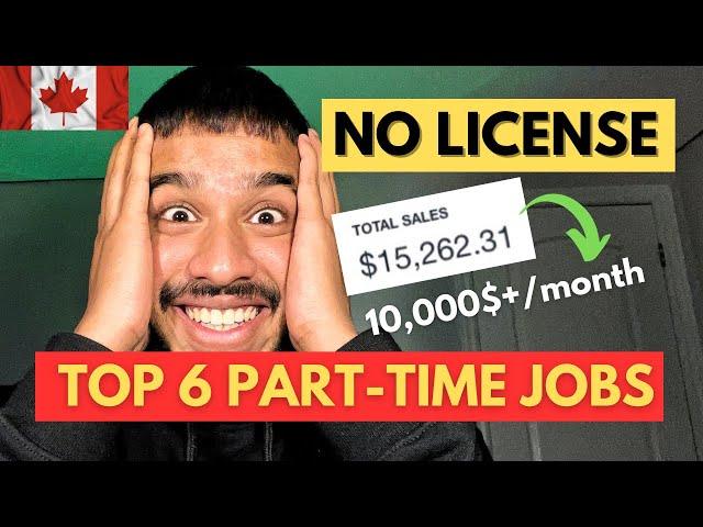 HIGHEST PAYING Part-time jobs WITHOUT ANY ‘LICENSE’ for International Students | Upto 50$/hr