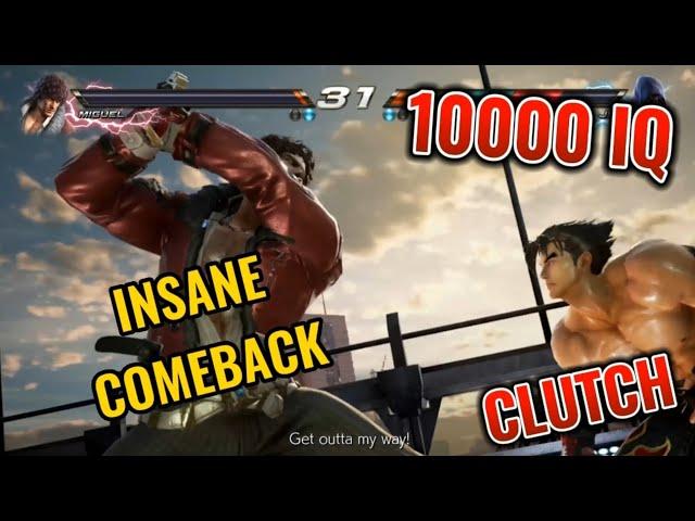 I CLUTCHED Against The Most DEFENSIVE PLAYER in TEKKEN7 ?!!!!