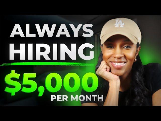 5 Best Work from Home Jobs w/ NO Experience (2024)