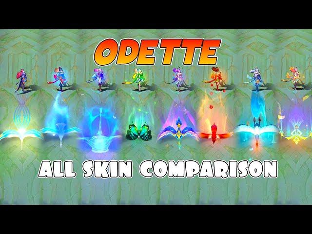 Odette All Skin Comparison 2025