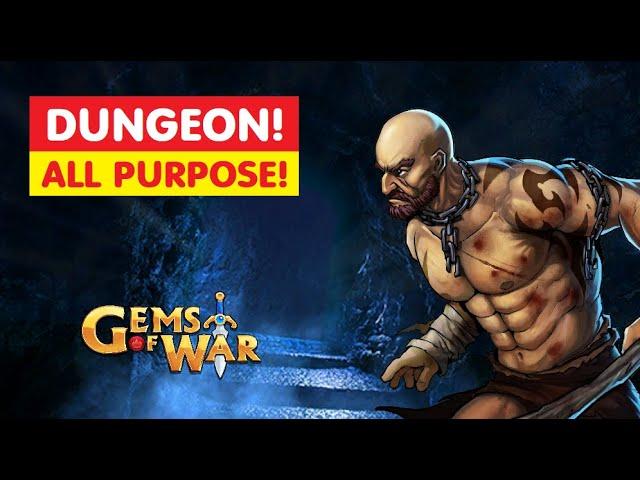 Gems of War Dungeon All Purpose Team! Guide and Best Strategy?