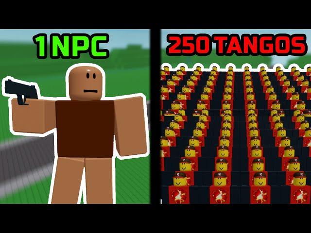 1 NPC vs. 100 TANGOMANGLES?!