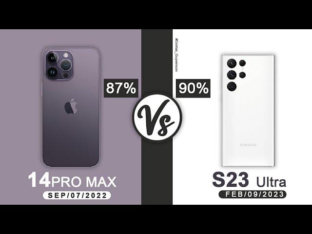 Samsung s23 Ultra vs iPhone 14 Pro Max | Samsung VERSUS Apple