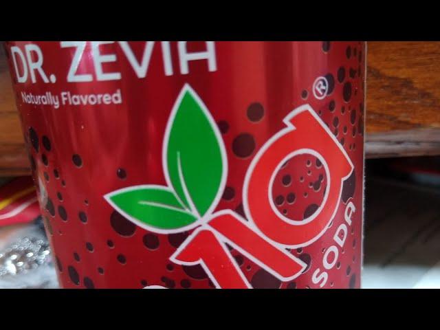 Trying Dr.Zevia Dr.Pepper Alternative for the first time Living Outloud With Ashley Stone