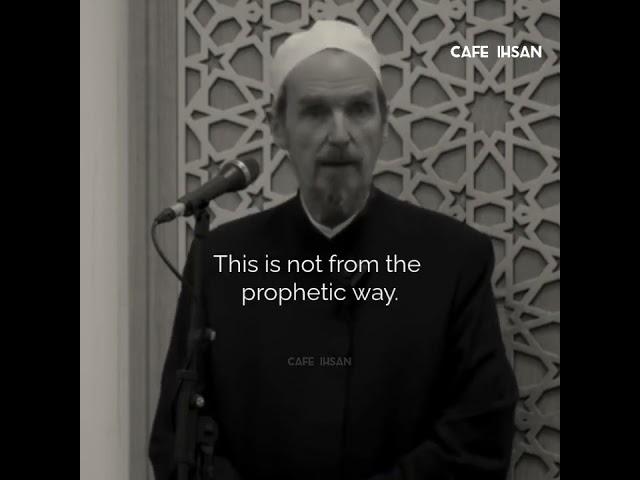 You’ll be criticised ~ Shaykh Abdul Hakim Murad