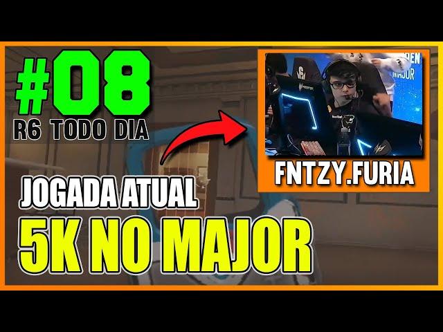 FNTZY FAZENDO 5K LINDO NO MAJOR SUÉCIA - TODO DIA R6 #08