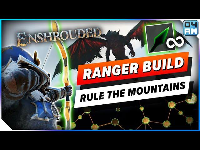 Enshrouded INSANE Endgame Ranger Build & Dragon Boss Guide to RULE The Mountains!