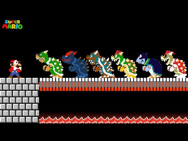 Super Mario Bros. But. Mario vs There are More custom Bowser!