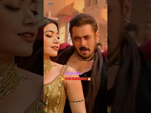 Sikandar Naache | Sikandar Movie New song  Salman Khan | Rashmika Mandanna | #trendingsong #hindi