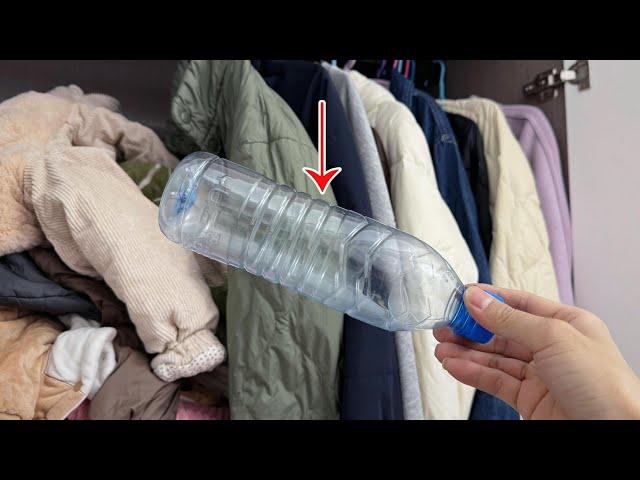 No Space for Thick Clothes? Try This Hack厚衣服无处挂？家政小妙招Smart Storage for Thick Clothes: Keep It Tidy