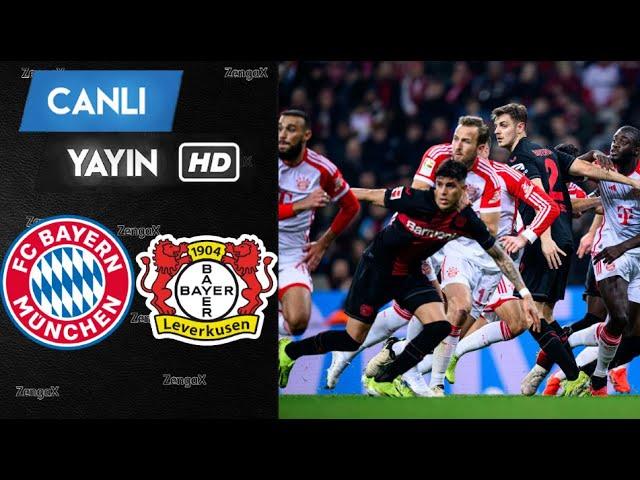 BAYERN MÜNCHEN BAYER LEVERKUSEN MAÇI CANLI İZLE | BUNDESLIGA | eFootball Türkçe Simülasyon