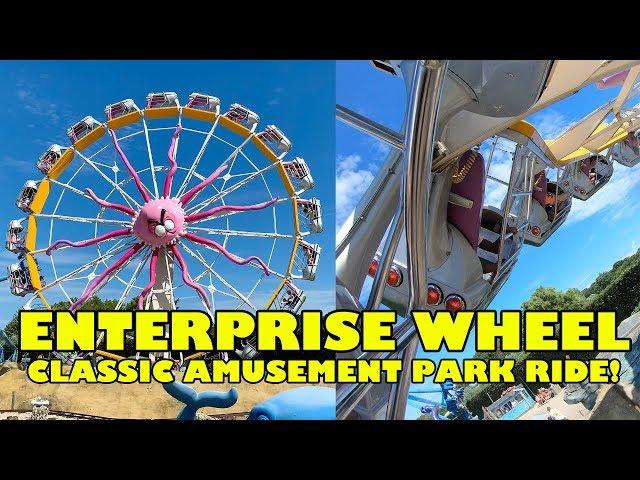 Enterprise Wheel AWESOME Classic Amusement Park Ride! 4K Onride POV Drievliet The Netherlands