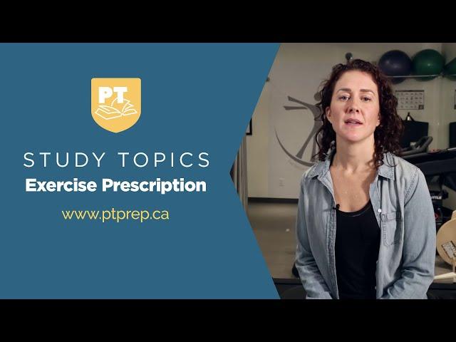 Study Topics: Exercise Prescription – How to Provide Proper Feedback on Performance