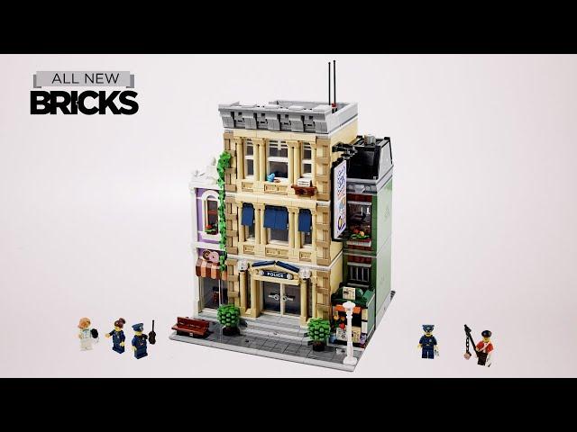 Lego Modular 10278 Police Station Speed Build