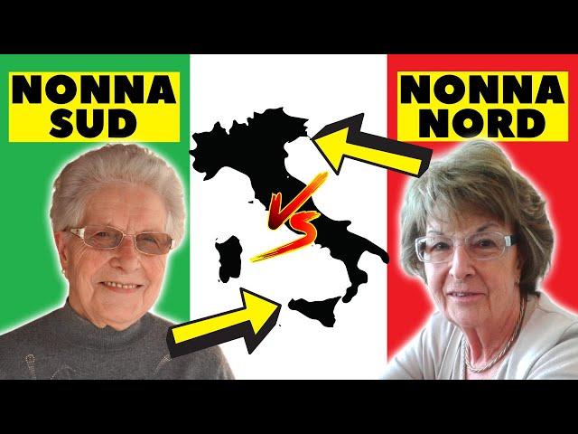 What do Italian grandmothers think (in dialect) NORTH VS. SOUTH [with subtitles]