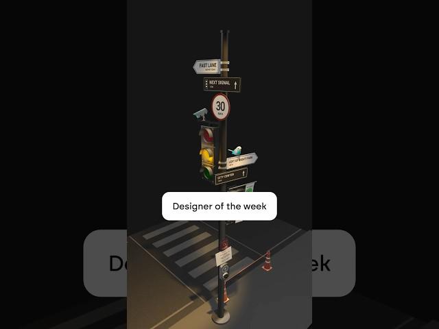  Creative 3D Magic by Keerthana!  #NoCode #3D #3DDesign #Spline #interactive #UI #UX # Animation