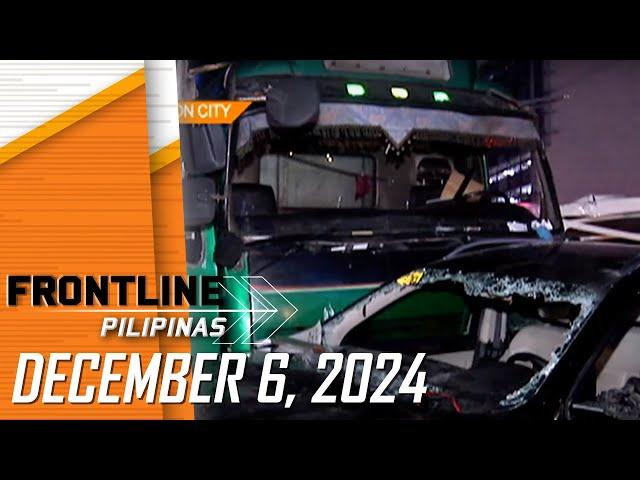 FRONTLINE PILIPINAS LIVESTREAM I December 6, 2024