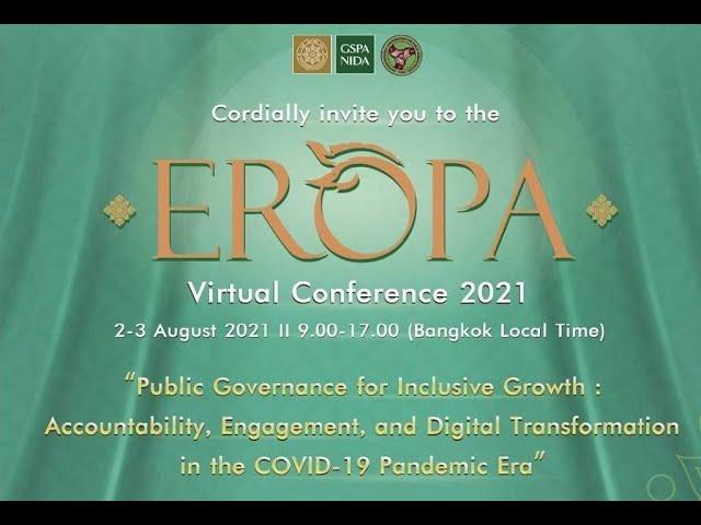 [Virtual Conference] 2021 EROPA CONFERENCE- Bangkok, Thailand