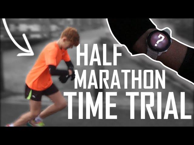 SUB 1:25 HALF MARATHON TIME TRIAL IN THE SAUCONY ENDORPHIN SPEED *Massive PB*