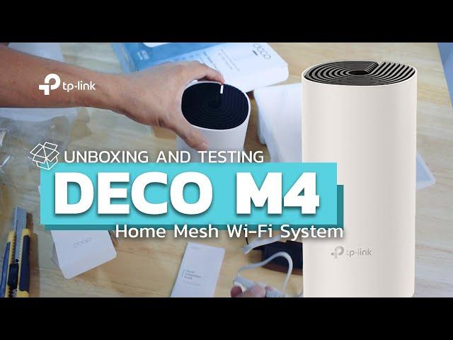 TP-Link Deco M4 Unboxing, Setting up & Testing - PLDT Home Fibr Plan Upgrade