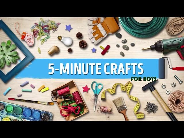 **BEST BOYS LIFEHACKS EVER!!/5 Minute Crafts for Boys**