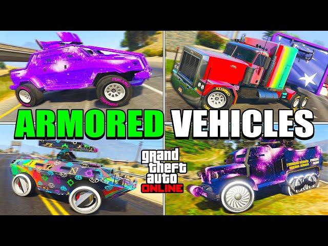 TOP 10 MOST ARMORED VEHICLES In GTA Online! (2025)