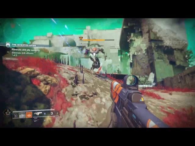 Destiny 2 PC Beta - Warlock Gameplay - 1080p 60fps Gameplay