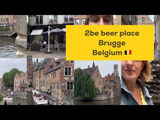 Belgium beer tasting in Bruges