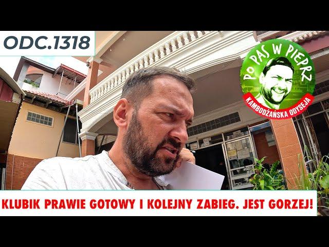 Klubik prawie gotowy i kolejny zabieg! Jest gorzej! Odc.1318