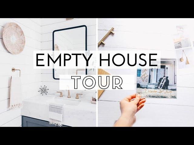 EMPTY HOUSE TOUR! EXTREME DIY Home Makeover | Remodel Plans | Modern Farmhouse