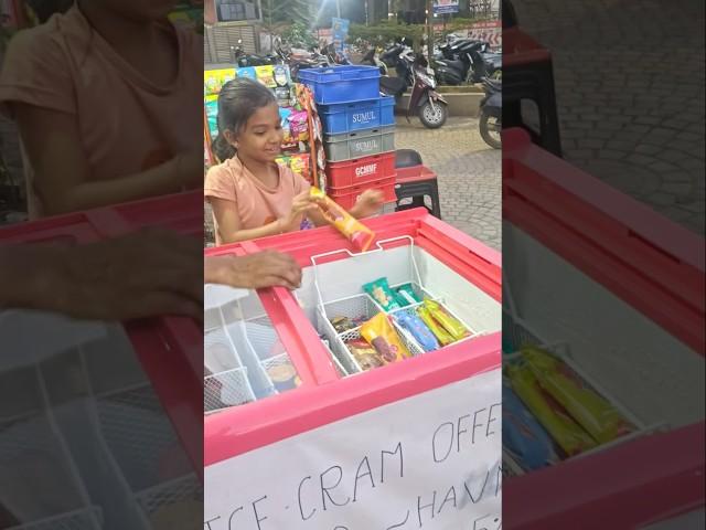 Siddhi Ne Mummy Ko Di Chhoti Ice cream#short video #. #funny#