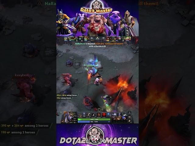 Ursa's Big Brain Play for 5 Kills! ️Dota2