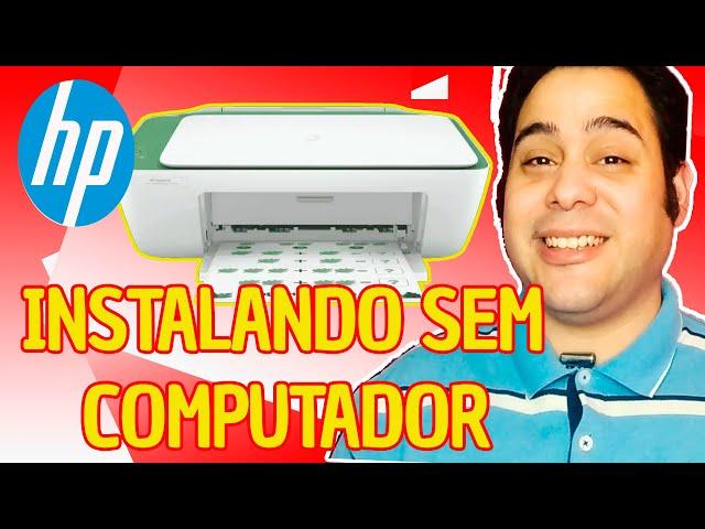 COMO INSTALAR UMA IMPRESSORA HP NO WIFI SÓ COM SMARTPHONE (FÁCIL E RÁPIDO)