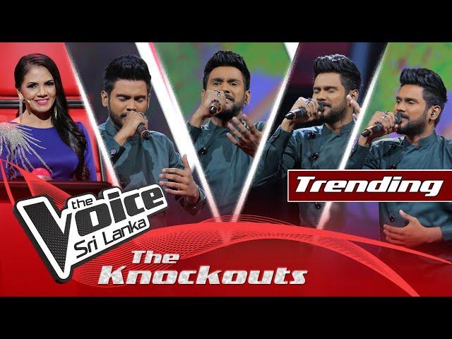 Miyuru Somarathne | Me Nagaraya (මේ නගරය) | The Knockouts | The Voice Sri Lanka