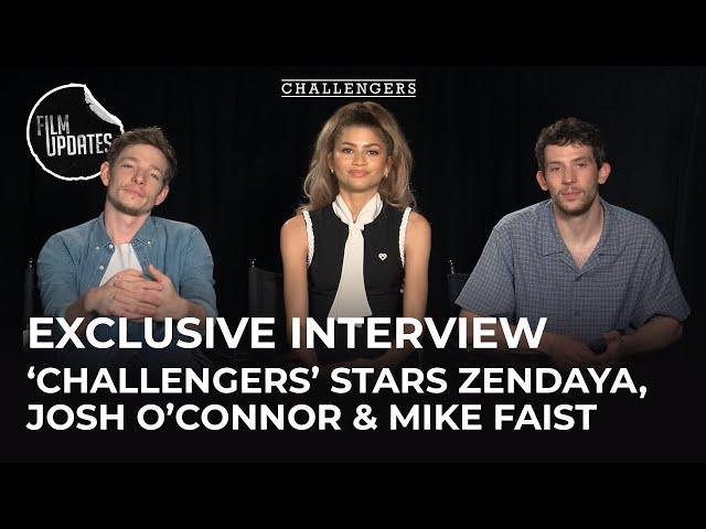 Zendaya, Josh O'Connor & Mike Faist 'CHALLENGERS' Q&A | Film Updates