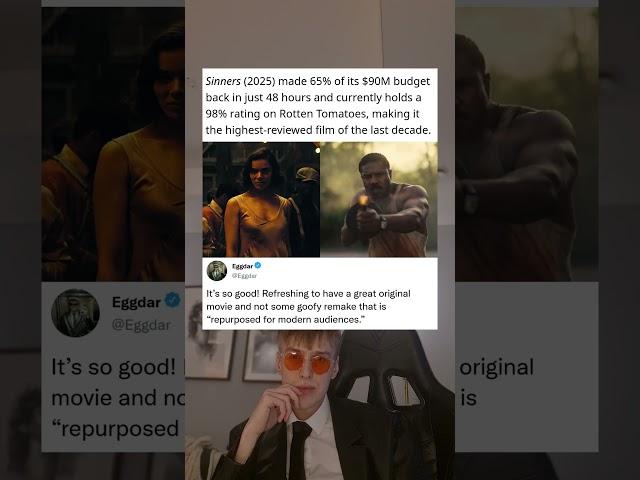 Sinners (2025) made 65% of its $90M budget back in just 48 hours and currently holds a 98% rating