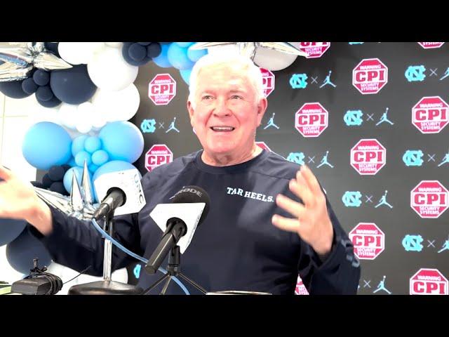 UNC Mack Brown Game Week Press Conference: Duke | Inside Carolina Interviews