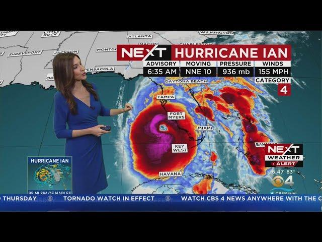 Tracking Hurricane Ian 9/28/2022 6:35AM