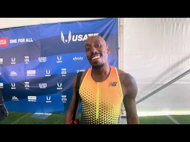 “Anybody’s Race” - Vernon Norwood Talks Depth After Qualifying For Men’s 400m Olympic Trials Final